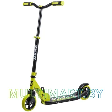 Самокат Novatrack Jungle Pro 145P.JUNGLE.LM9 (черный/лайм, 2019)